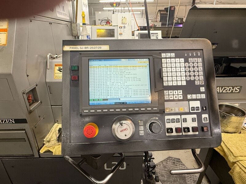 Citizen #L20-VIII, CNC Swiss-Type Automatic Lathe, 0.79" max. machining diameter x 7.87" machining length - Image 6