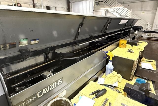 Citizen #L20-VIII, CNC Swiss-Type Automatic Lathe, 0.79" max. machining diameter x 7.87" machining length - Image 10