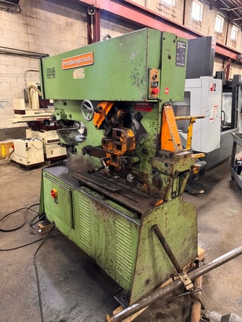 5" x 5" x 1/2" Peddinghaus #Peddimaster-66/110H, Hydraulic Ironworker, 110 ton - Image 2