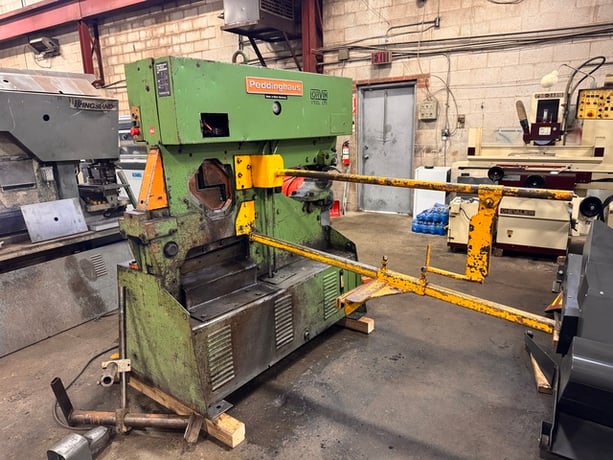 5" x 5" x 1/2" Peddinghaus #Peddimaster-66/110H, Hydraulic Ironworker, 110 ton - Image 3