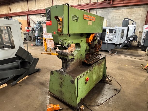 5" x 5" x 1/2" Peddinghaus #Peddimaster-66/110H, Hydraulic Ironworker, 110 ton - Image 5