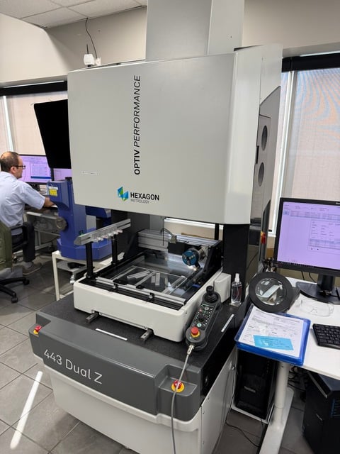 Hexagon Metrology #443-Dual-Z, Multi-Sensor Coordinate Measuring Machine, 15.75" X/Y, 11.8" Z, stylus module - Image 3