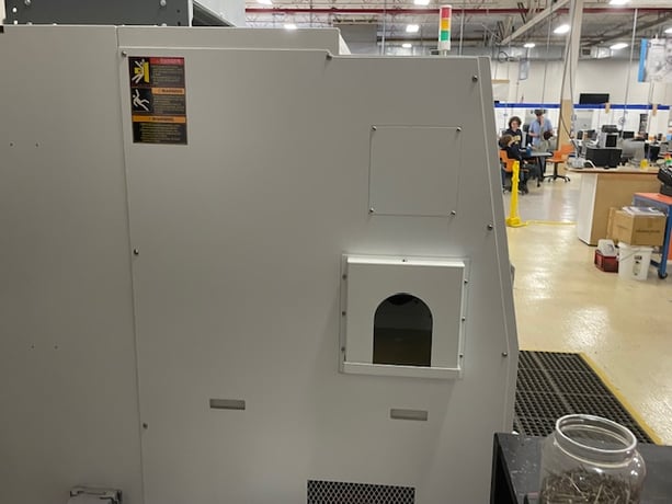 Feeler #FTC-200L, CNC Lathe, 23.6" swing, 8" chuck, 4500 RPM, 25 HP, Fanuc 0i-TF, tailstock, 12 tool, Parts - Image 4