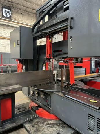 Akyapak #3ADM-1200, CNC Drilling Line, 2025 - 51" X 23" Ast1300 Double Miter Bandsaw, 3-spindle 10-axis, Chip - Image 4