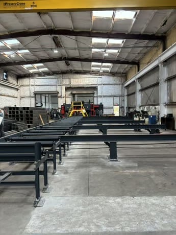 Akyapak #3ADM-1200, CNC Drilling Line, 2025 - 51" X 23" Ast1300 Double Miter Bandsaw, 3-spindle 10-axis, Chip - Image 8