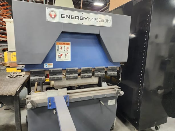 Energy Mission #EM-PBR-412, press brakes, 4' overall, 5 HP, 2023 - Image 4