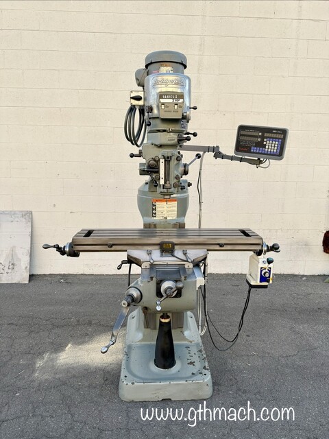 Bridgeport #Series-I, vertical mill, 24" x16" x12" travel, 60-4200 RPM, 9" x42" table, 2 HP, 12" ram, 1-shot - Image 1