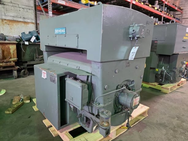 600 HP 1800 RPM Siemens, Frame 509S, WPIISB, 4000 Volts - Image 2