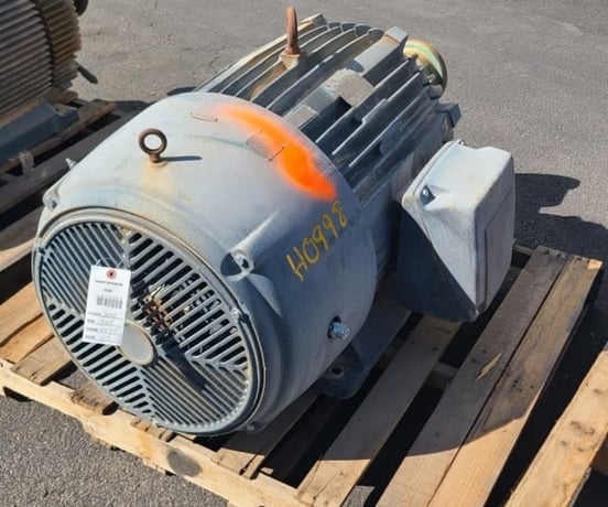 200 HP 1800 RPM U.S. Motors, Frame 447T, TEFC BB, 460 Volts, New Surplus - Image 3