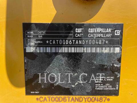 Caterpillar D6T XL, 4653 hours, S/N: NDY00487, 2019 - Image 6