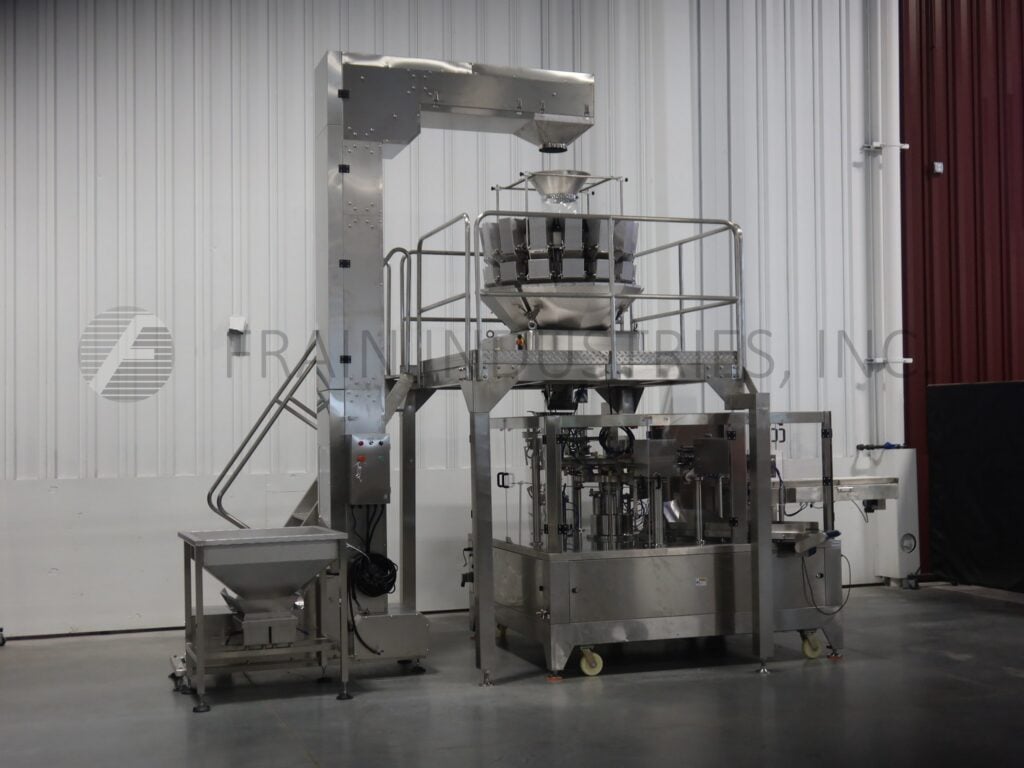 Powell Systems #PSI-RP10SS SYS, form, fill & seal bagging line, 8 stations - Image 1