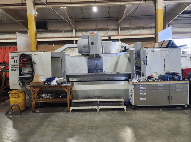 Haas #VF-11B, 3-Axis CNC vertical machining center, 120" X, 40" Y, 30" Z, 24 automatic tool changer, 10000 - Image 1