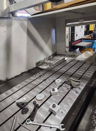 Haas #VF-11B, 3-Axis CNC vertical machining center, 120" X, 40" Y, 30" Z, 24 automatic tool changer, 10000 - Image 6