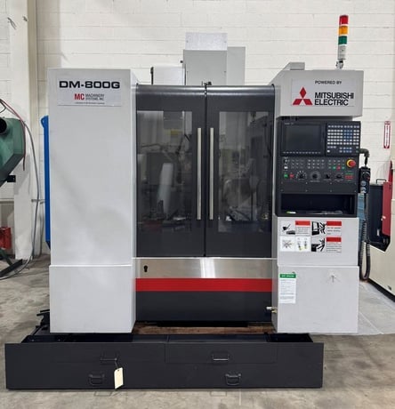 Litz Hitech Mitsubishi #DM-800G, 31.5" X, 19.7'Y, 21.3" Z, 24 automatic tool changer, 20000 RPM, Graphite - Image 1