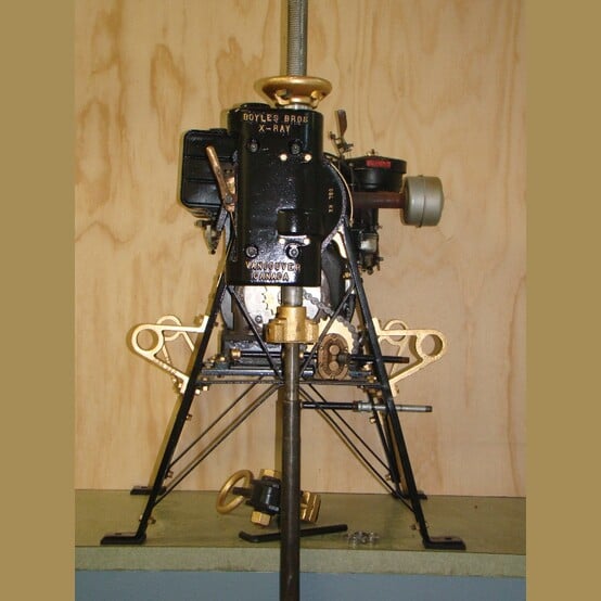 Boyles Bros. #X-Ray, Diamond Core Drill, 9 HP Briggs & Stratton, sandblasted & repainted, 1958 - Image 1