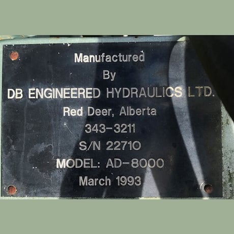 Drill Rig #AD-8000, mounted on Ford F550, 60' of 6" hollow core auger, 30' drill rod - Image 4
