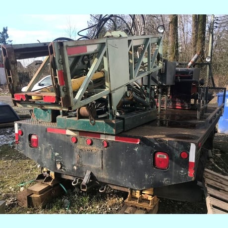 Drill Rig #AD-8000, mounted on Ford F550, 60' of 6" hollow core auger, 30' drill rod - Image 8