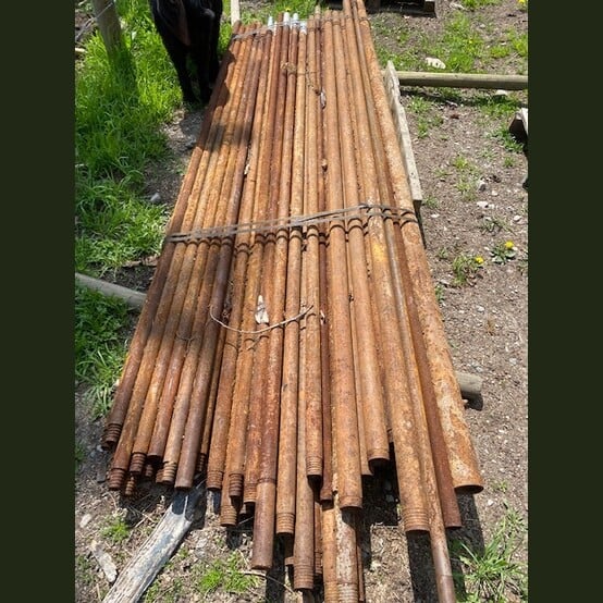 Longyear #24, Diamond Core Drill and Royal Bean 420-9 Pump, AQ 720' depth, 24" drill - Image 9