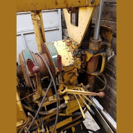 Longyear #38, Diamond Core Drill, GMC truck-mounted, John Deere 4-cyl., 20' tower, HQ - Image 3
