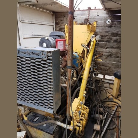Longyear #38, Diamond Core Drill, GMC truck-mounted, John Deere 4-cyl., 20' tower, HQ - Image 6