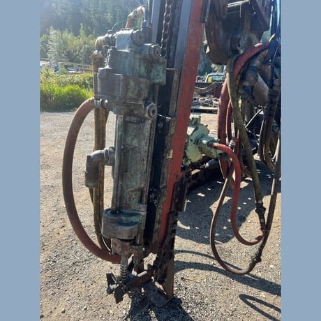 Gardner Denver #ATD-3200A, Air Track Drill, PR-133J drifter, 5" diameter holes, RME-12 feed, 12'-8" swing - Image 4