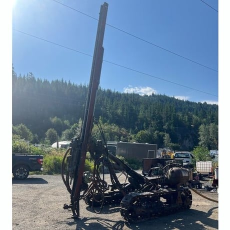 Gardner Denver #ATD-3200A, Air Track Drill, PR-133J drifter, 5" diameter holes, RME-12 feed, 12'-8" swing - Image 5