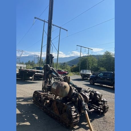 Gardner Denver #ATD-3200A, Air Track Drill, PR-133J drifter, 5" diameter holes, RME-12 feed, 12'-8" swing - Image 7