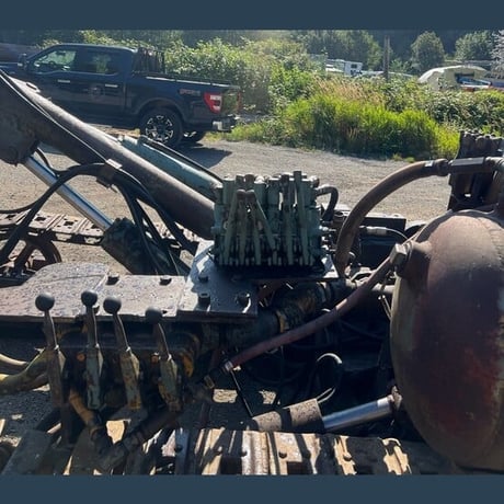 Gardner Denver #ATD-3200A, Air Track Drill, PR-133J drifter, 5" diameter holes, RME-12 feed, 12'-8" swing - Image 9