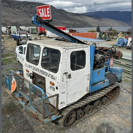 Comtrack #2000, Seismic Track-Mounted Drill, Cummins 4-cyl. diesel, 24" rubber tracks, 24,706 hours - Image 2