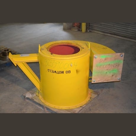 36" Hydrotech #H36LH-ALB8, Cyclone, Linatex red rubber lined, 14" x 14" feed, refurbished - Image 1