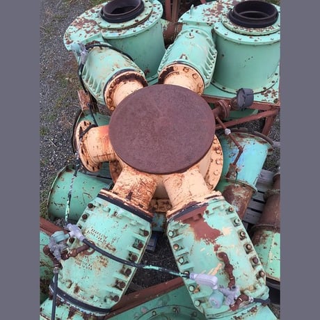 26" Wemco #2600, Hydrocyclones, rubber lined, 10" vortex, 5" apex, 10" air-operated feed valves (10 available) - Image 2
