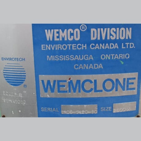 26" Wemco #2600, Hydrocyclones, rubber lined, 10" vortex, 5" apex, 10" air-operated feed valves (10 available) - Image 5