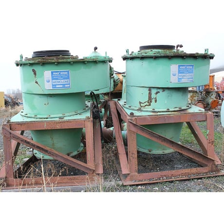 26" Wemco #2600, Hydrocyclones, rubber lined, 10" vortex, 5" apex, 10" air-operated feed valves (10 available) - Image 7