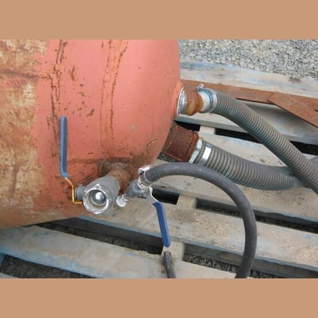 54 cu. ft. Liquid-Feed Hopper, 41-5/8" diameter top opening, 14" diameter cone bottom, 37" deep cone, with - Image 5