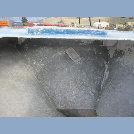 B.width Sinclair #CON-3, Auger Feed Hopper, for 6" diameter auger, Bin-Dicator level switch, on casters, 51" - Image 6
