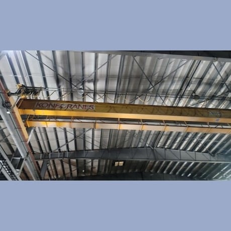 5.5 Ton, Overhead Bridge Crane, 85' span, 51' lift height, 2-speed hoist, stepless travel - Image 2