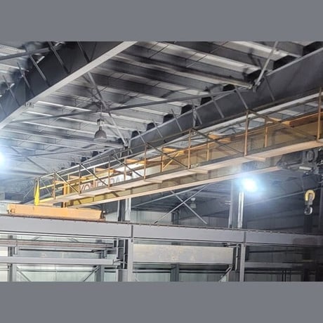 5.5 Ton, Overhead Bridge Crane, 85' span, 51' lift height, 2-speed hoist, stepless travel - Image 5