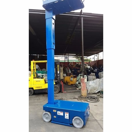 Upright #TM12, Scissor Lift, 12' reach - Image 4