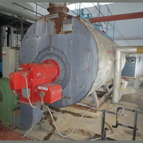 300 HP Garioni #NG5000, Firetube Boiler, 11,000 PPH, 180 PSI, 2-pass dry back, #2 fuel oil fired - Image 6