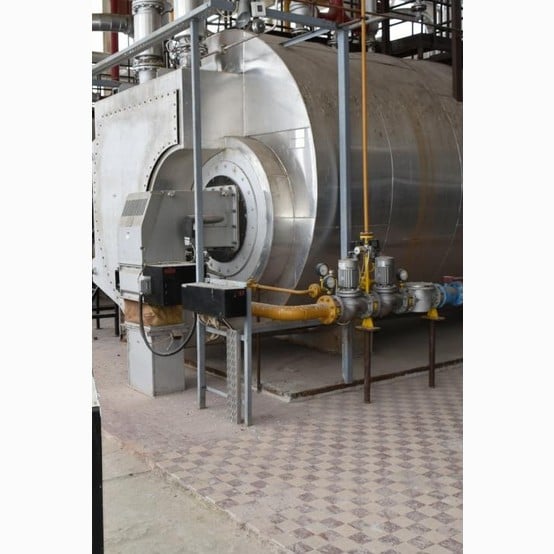 26,400 PPH Lang #HLG-12/16-210, Watertube Steam Boiler, 12 TPH, overheated steam, 1991 (3 available) - Image 6