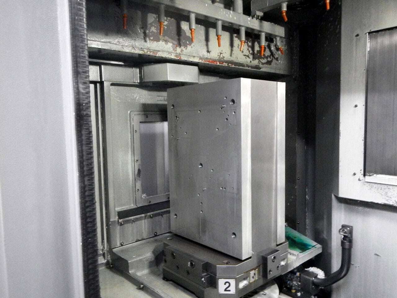 Hyundai Kia #HS-400I, CNC Horizontal Machining Center, 15.75" pallets, 25.2" X, 22" Y, 25.6" Z, 33.5 HP - Image 6