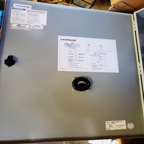 200 Amp. Mersen #ES2T48R1B, Fusible Disconnect Switch, 600 VAC - Image 5