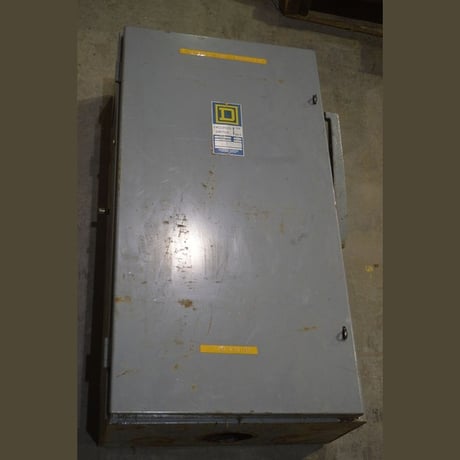 400 Amp. Square D, Fusible Disconnect Switch - Image 1
