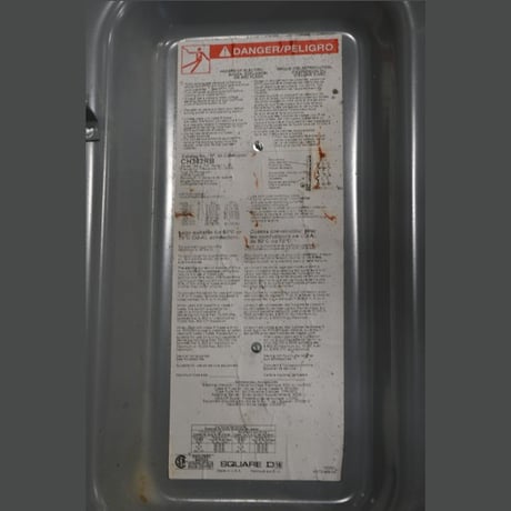 60 Amp. Square D, Fusible Disconnect Switch - Image 4