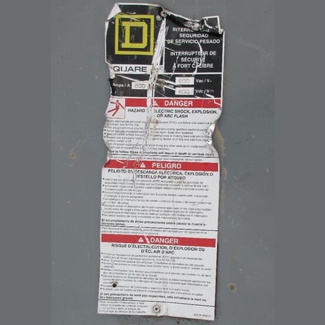 800 Amp. Square D, Fusible Disconnect Switch, 600 Volts - Image 2