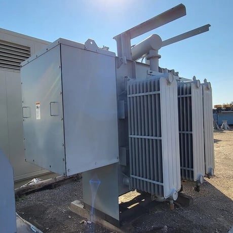 1500 KVA 4160 Primary, 600/346 Secondary, General Electric Prolec, Liquid-Filled Transformer, 3 phase, 2009 - Image 2