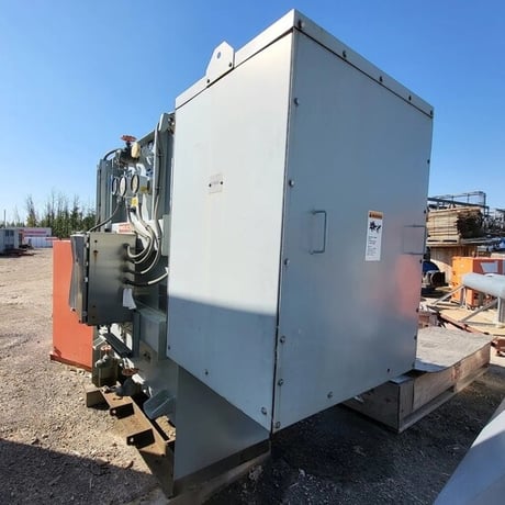 1500 KVA 4160 Primary, 600/346 Secondary, General Electric Prolec, Liquid-Filled Transformer, 3 phase, 2009 - Image 7