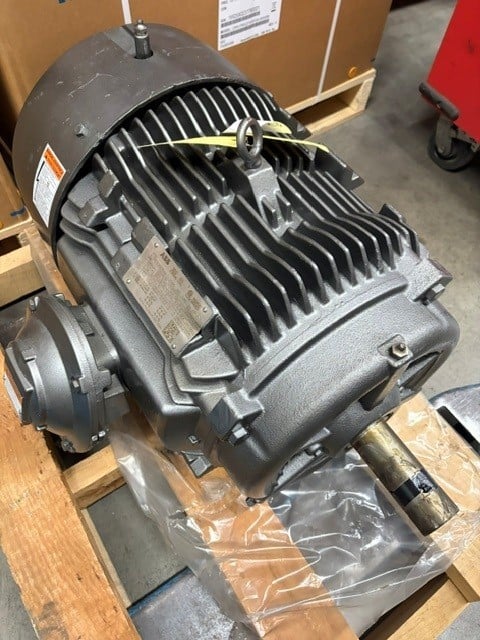 25 HP 1775 RPM ABB, Frame 284T, TEPC-XP, Nema, 230/460 Volts - Image 2