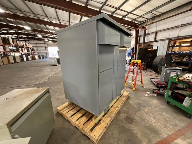 600 kVA 480 Delta Primary, 480Y/277 Secondary, 3 phase, Dry Type Transformer, Ready To Ship, New - Image 2