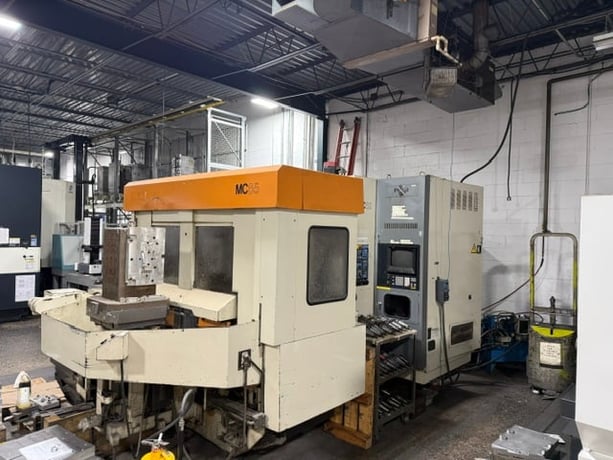 Leblond Makino #MC65, Horizontal Machining Center, 22" X/Y, 29" Z, 20 HP, 15,000 RPM, 60 automatic tool - Image 1